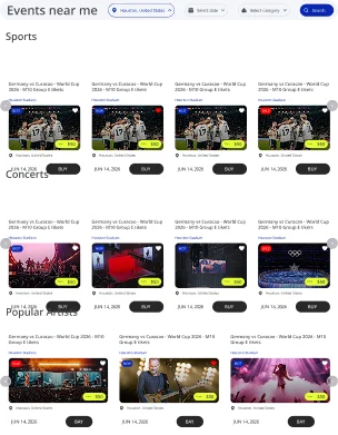 Choose an Event 